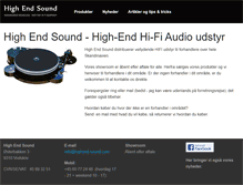 Tablet Screenshot of highend-sound.com